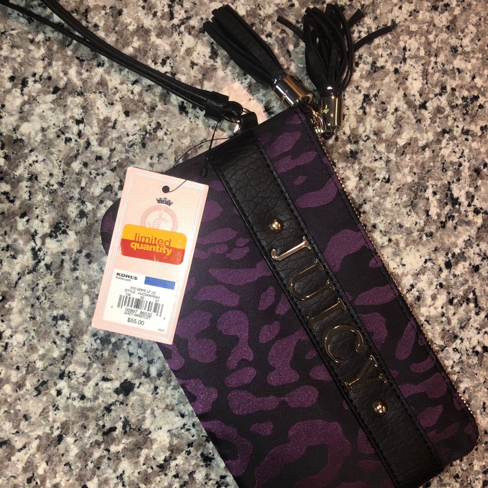 Juicy Couture Animal Print Clutch